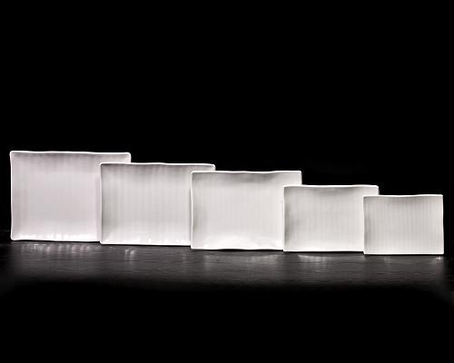Wavy rectangular plate