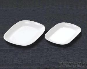 Rounded rectangular plate