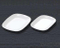 Rounded rectangular plate