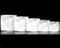 Shallow wavy square plate